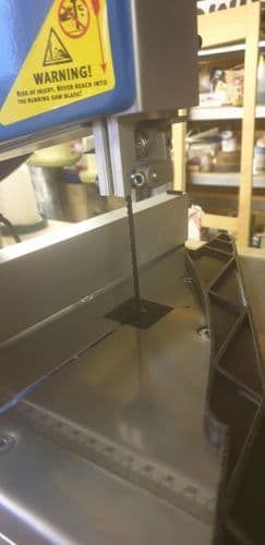 Clarke Bandsaw. Table top. Clarke CBS205 195mm Electric Band Saw (250W)