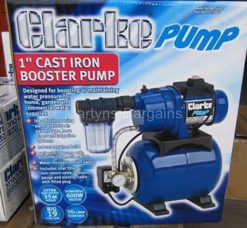 Clarke BPT600 1inch Booster Pump