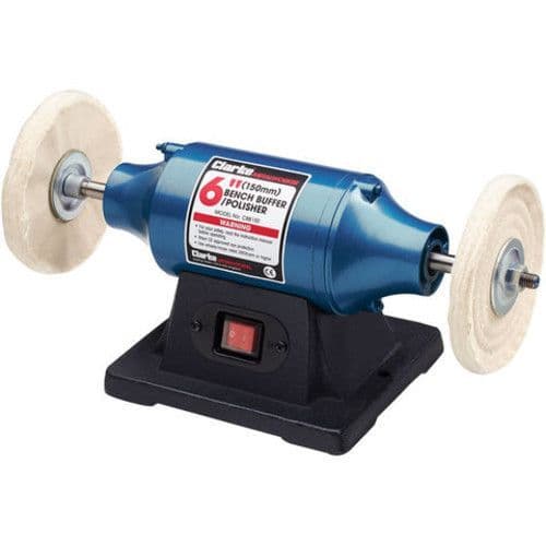 Clarke CBB150 250W 6'' Bench Buffer/ Polisher (230V)