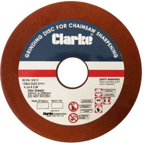 Clarke Chainsaw Sharpening Disk For use with ECCS2