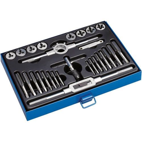 CLARKE CHT303 28 PIECE TAP & DIE SET