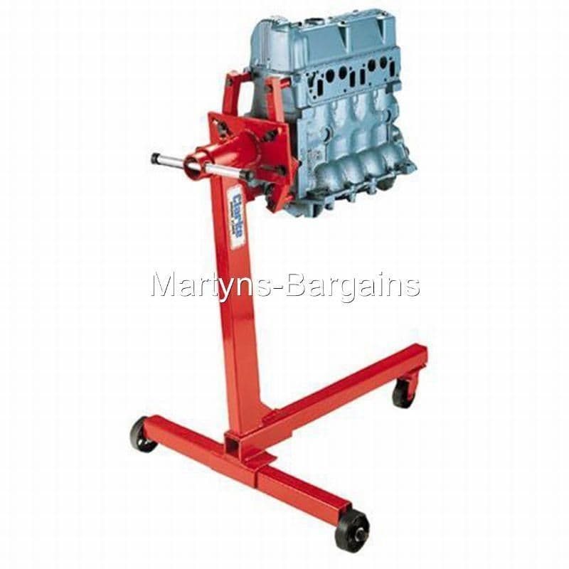 Clarke Mechanics Engine Stand 340KG Weight Capacity CES340