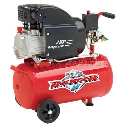 Clarke Ranger 8/50 7cfm 50 Litre 2HP Air Compressor (230V)