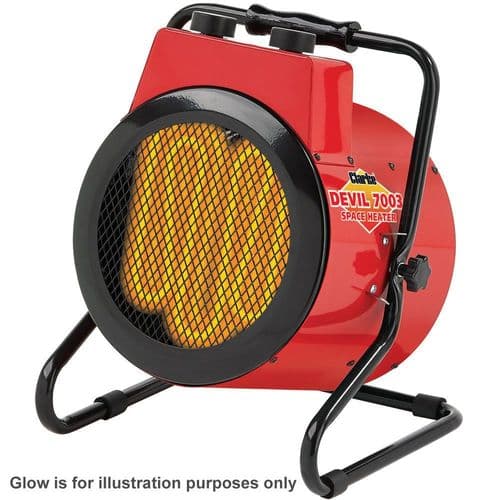 Devil 7003 3kW Industrial Electric Fan Heater