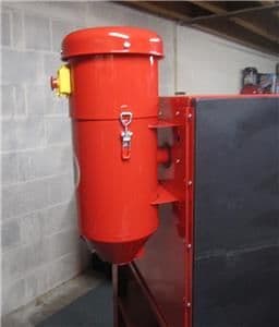 Dust Extractor Suits Bench Top Sand Blast Cabinet IN RED DC15