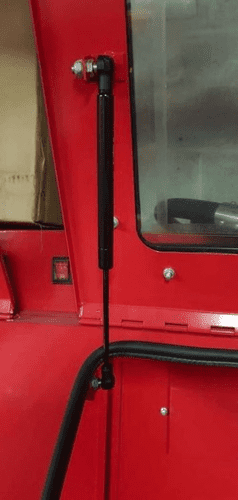 gas strut x Replacement Door Support for DSBC880 Sandblast Cabinet. Part #12