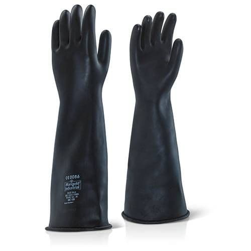 Gauntlets,Gloves RG2-HEAVY DUTY RUBBER SAND BLAST CABINET GLOVES 24″ (Size 9) Konig 60 size 9