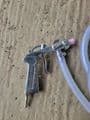 Grit Blast Gun with Pickup pipe. Cheap Sandblast set up