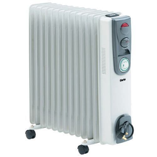 Heater. Clarke 2.5kW Oil Filled Radiator OFR13/250