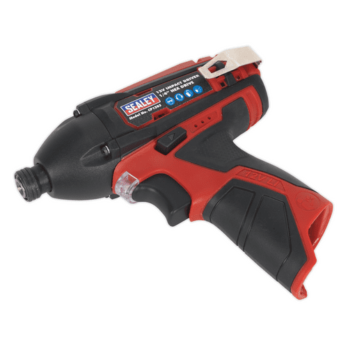 Impact Driver Sealey. Cordless 1/4"Hex Drive 80Nm 12V Li-ion- Body Only CP1203