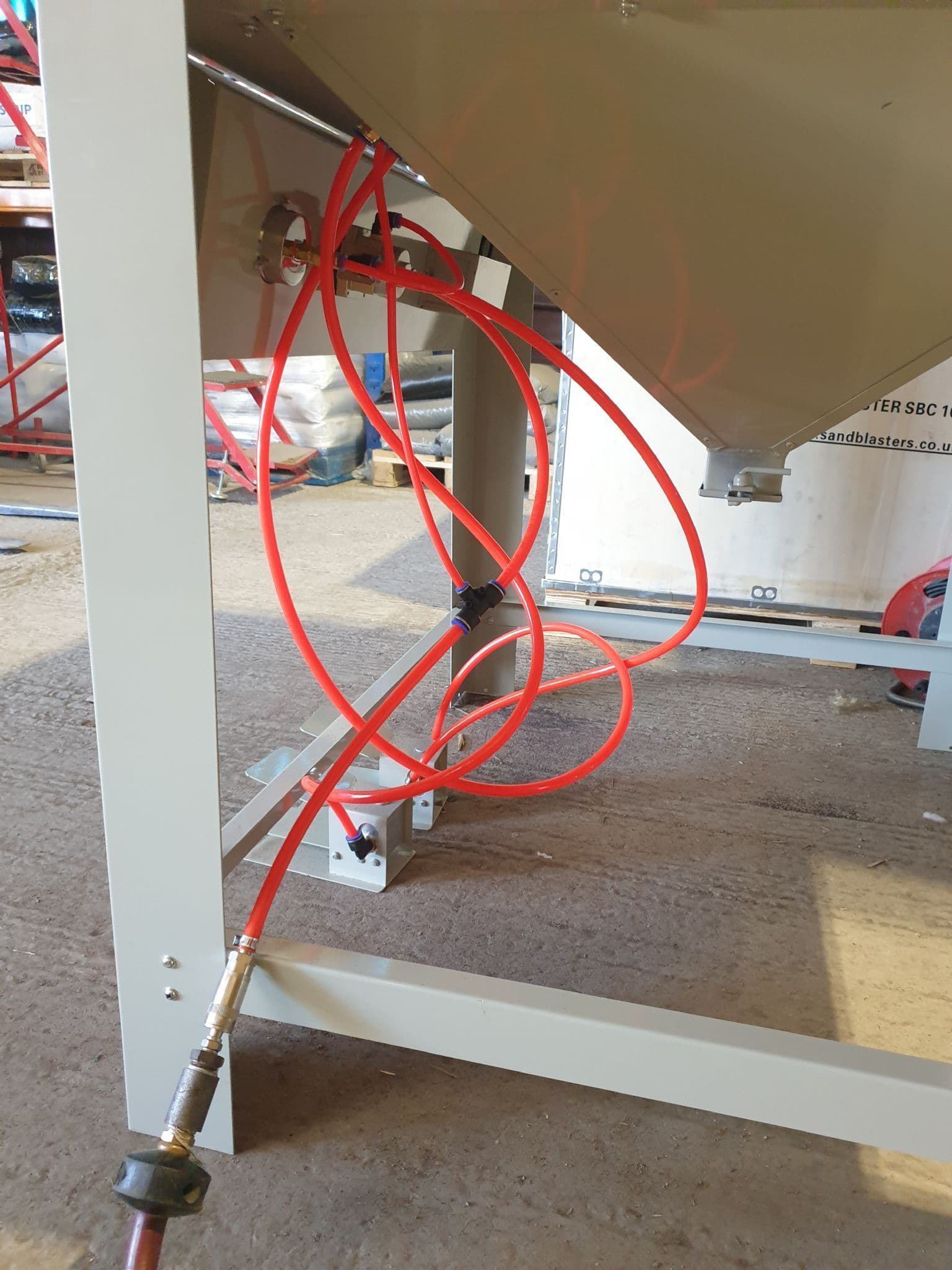 Large Sand Blast SBC1000 with 2 Blast Guns