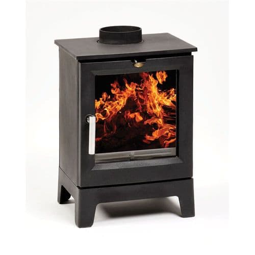 Malvern II 4.9kW Eco-Design Ready Wood Burning Cast-Iron Stove