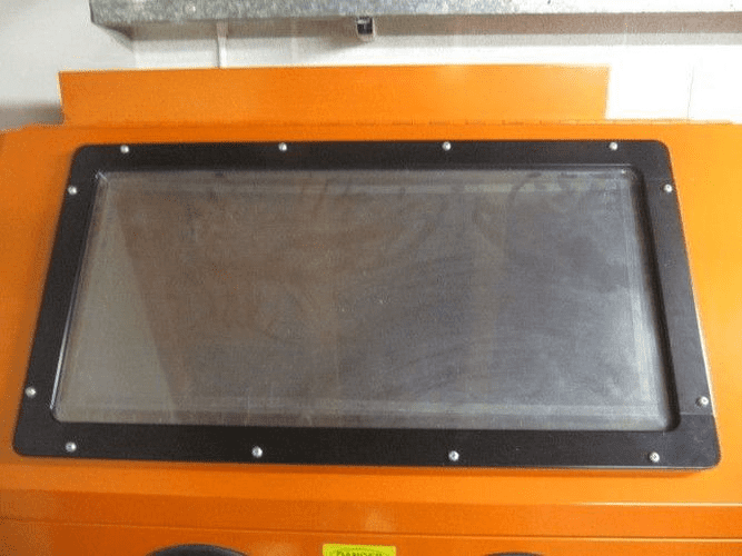 Harbor Freight Blast Glass Upgrade Matttroy