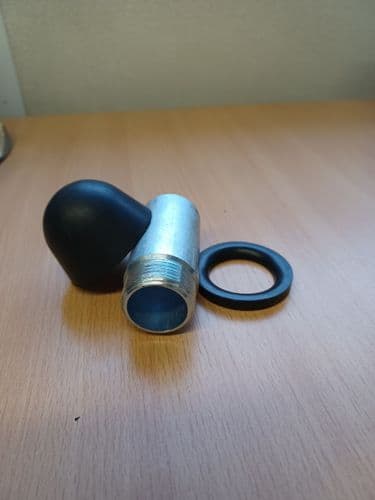 Mushroom Head with fixed tube and o-type ring for PSBC990 cabinet