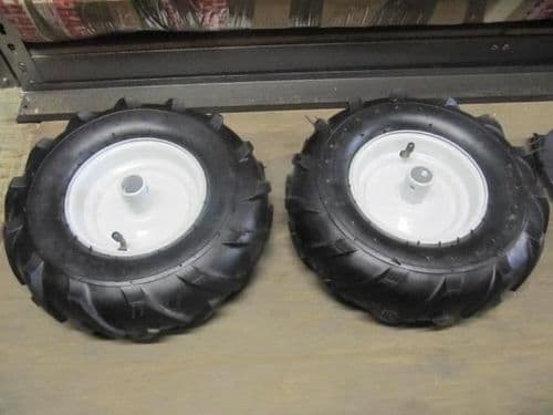 Neilsen Rotavator Wheel Set. Full Set of Two Spare Tiller Tyres