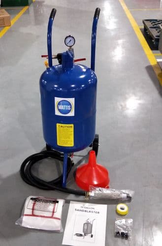 Sand Blasting pressure restoration Pot. SB10 Abrasive Blaster Pot