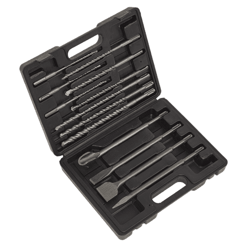 Sealey 13 Piece SDS Plus Drill And Chisel Set