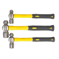 Sealey Ball Pein Hammer Set 3piece Fibre glass Shaft