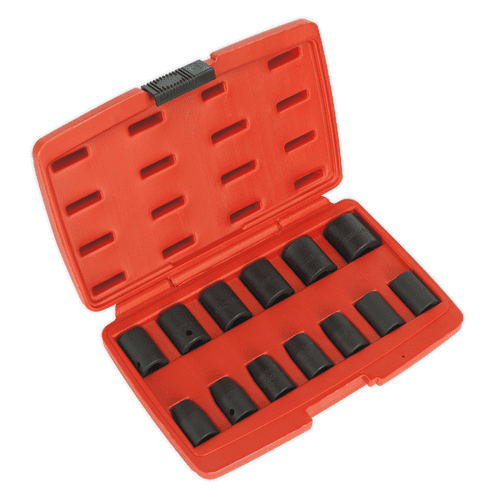Sealey Impact Socket Set 13pc 1/2"Sq Drive Metric AK5613M