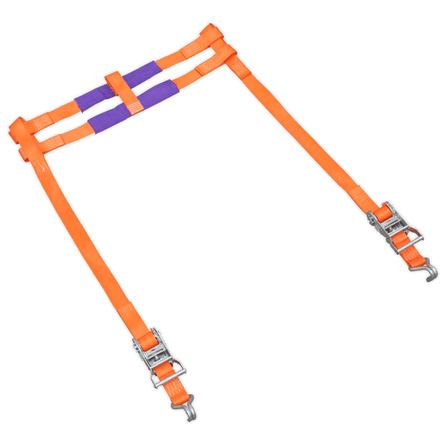 Sealey Rear Wheel Motorbike Tie Down Straps