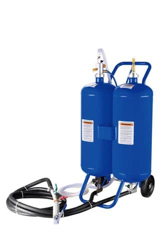 Soda Blaster/ sand blaster,Twin Tank Sand Blaster for Abrasive Grit Blasting and Soda Blasting