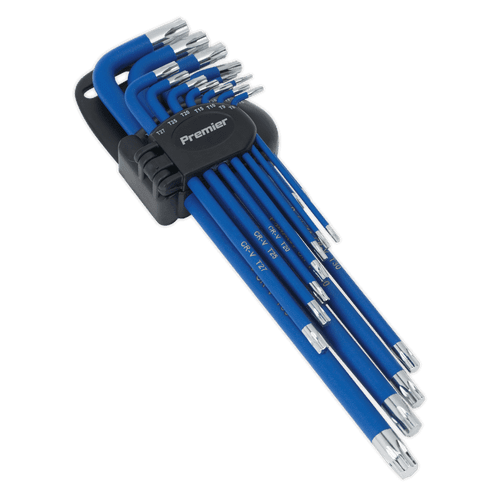 Star key set. Sealey TRX-Star* Key Set 13pc Anti-Slip Extra-Long AK7165