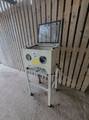 Bench Top Sand Blasting Cabinet.Small 90 Blast Cabinet for blasting smaller parts