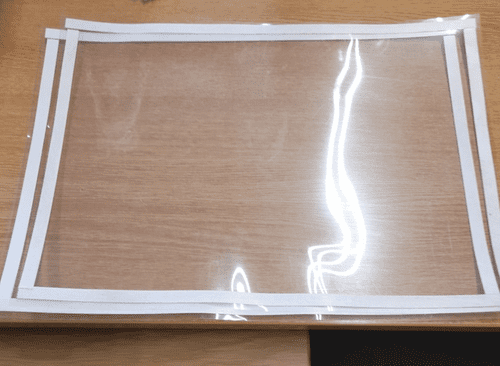 Tear off Acetate Protector Cover PSBC990 Blast Cabinet light Protection screen