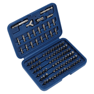 tool bit set. Sealey AK2100 Power Tool/Security 100pc Bit Se