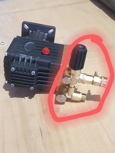 Unloader valve for 3600 psi mattis pressure washer pump