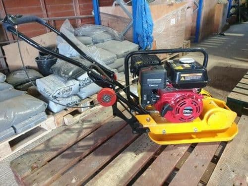 Wacker Plate Compactor 5.5HP Petrol with wheel kit