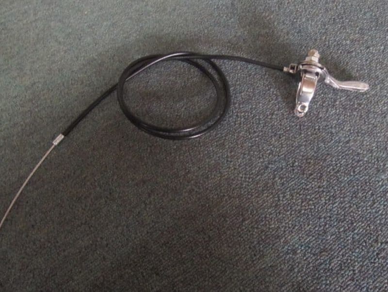 Wacker Plate Throttle Cable Complete With Throttle Control Lever