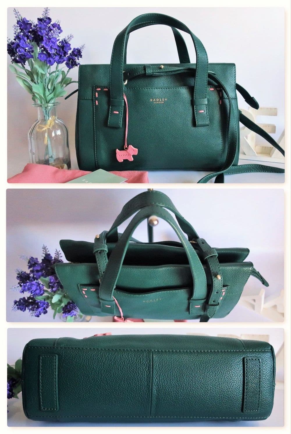 Radley Villiers Road Multiway Crossbody Shoulder Satchel Grab Bag