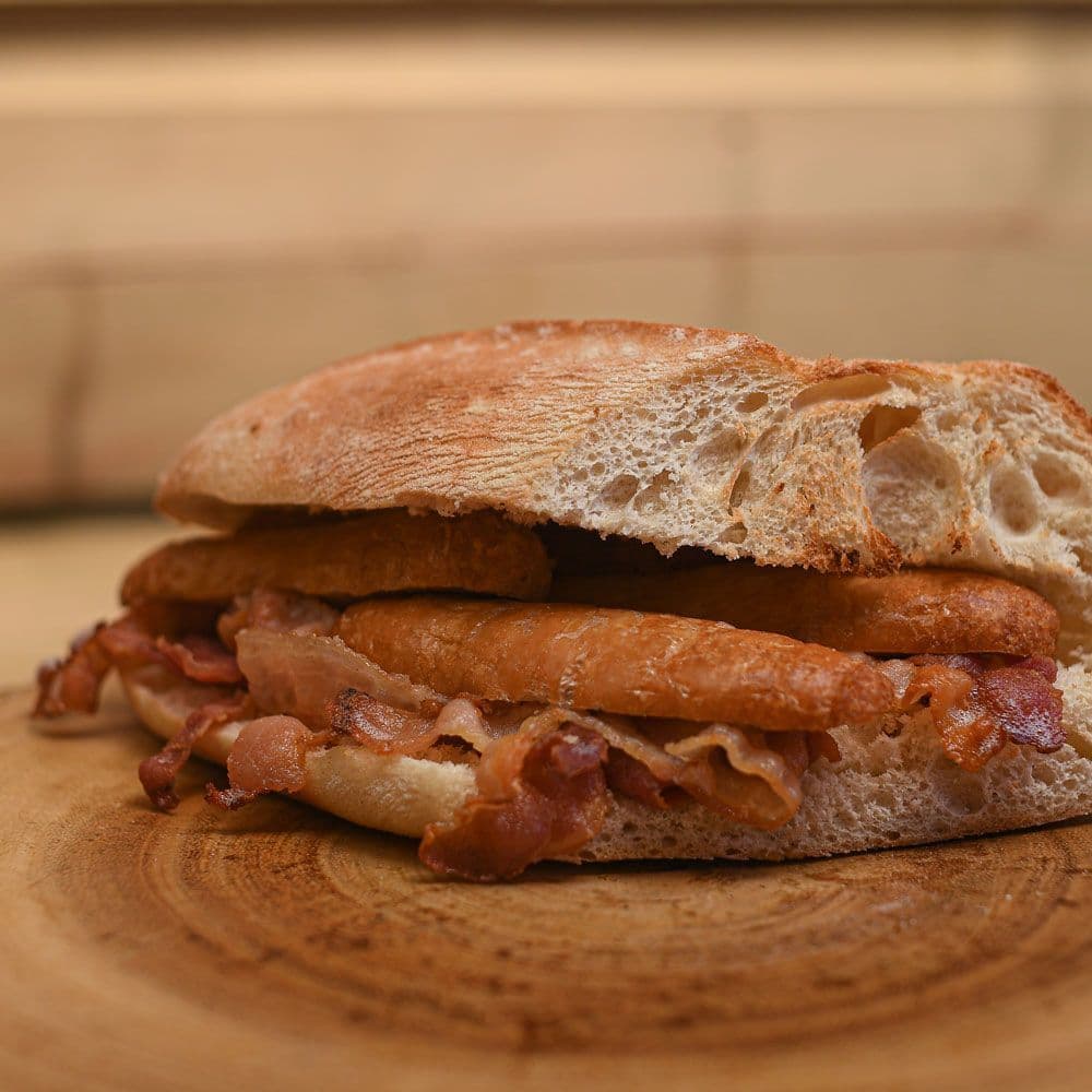 Bacon & Sausage Panini