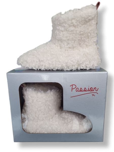 AA5388B COSY SLIPPERS S/M - 3/4