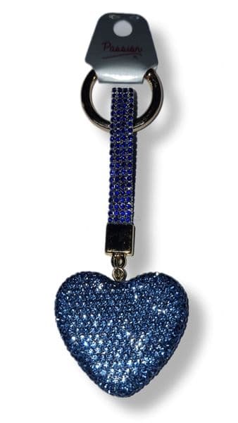 AA5476 LARGE HEART BLUE 2PK