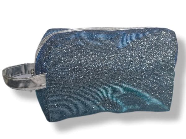 BA5563 GLITTER COSMETIC BAG X3 - £1 each