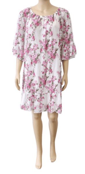 DKL2030 WHITE FLORAL