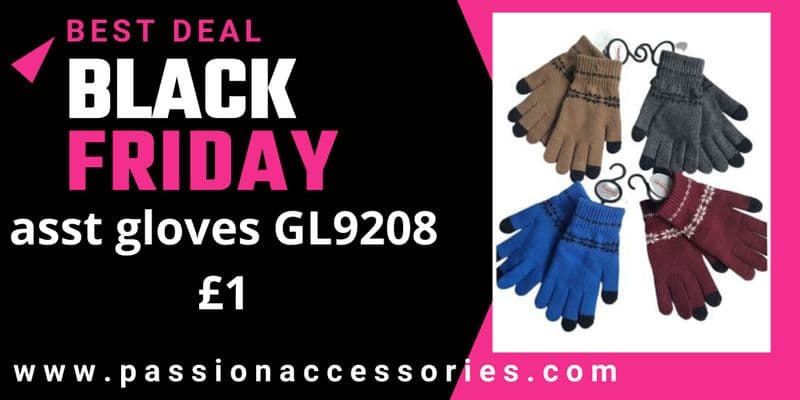 GL9208 4 ASST 12 per pack  £1 FOR BLACK FRIDAY DEAL