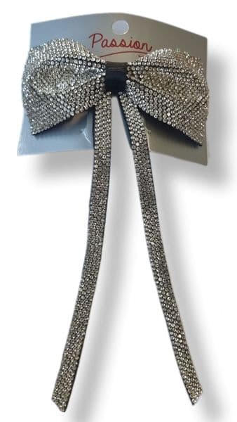 HB3015 BOW HAIR CLIP 12 PK £2.25 EACH