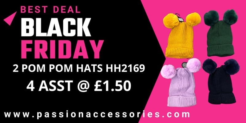 HH2169   4ASST @  £1 FOR BLACK FRIDAY DEAL