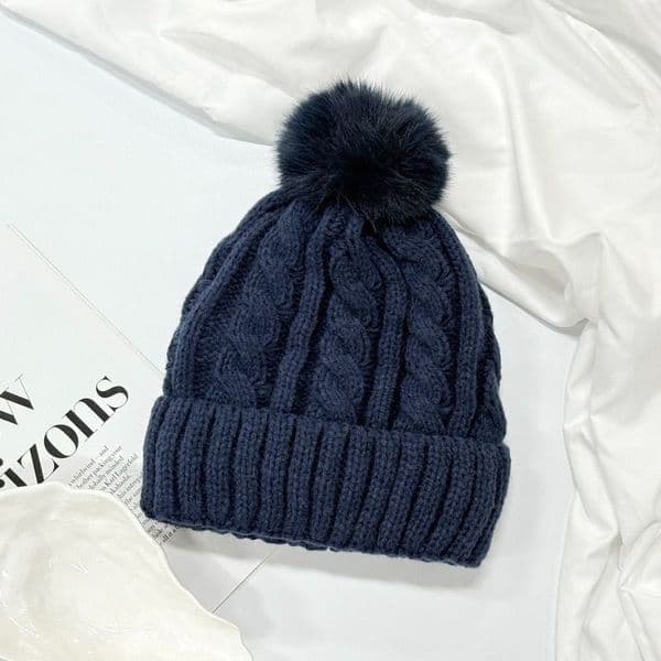 HH2366 NAVY POM POM - SINGLES