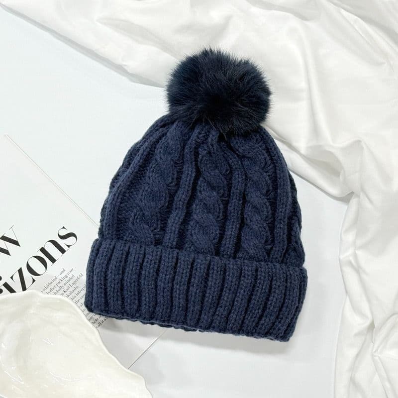 HH2366 NAVY POM POM - SINGLES