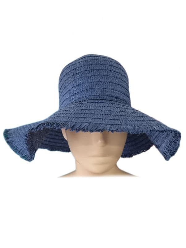 HH3049A SUN HAT NAVY - SINGLES
