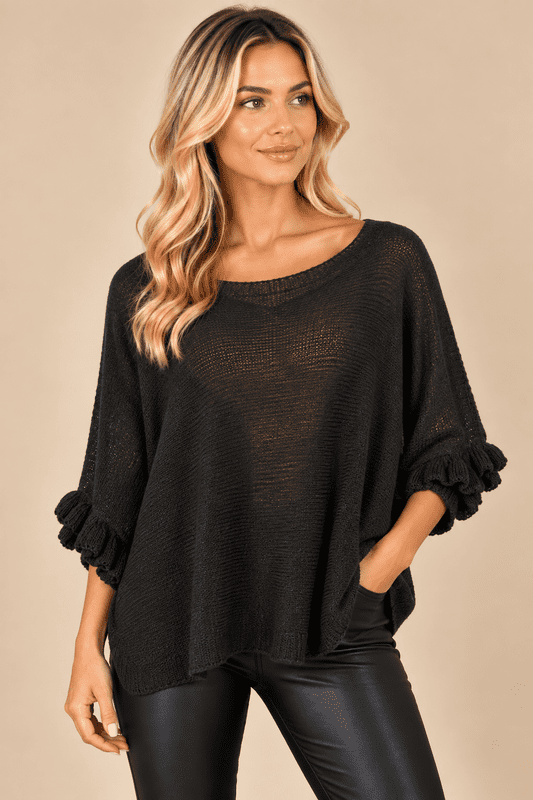 HOS11620 BLACK - ONE SIZE - SINGLES