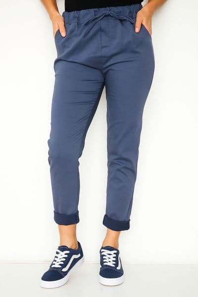 JE03122103/Blue Denim Magic Trousers