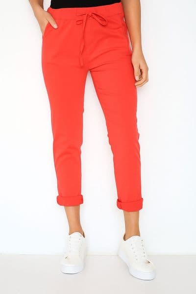 JE03122103/Burnt Orange Magic Trousers MEDIUM ONLY