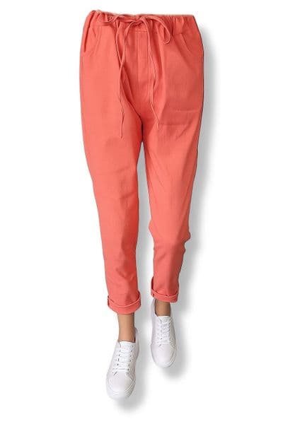 JE03122103 Coral Magic Trousers