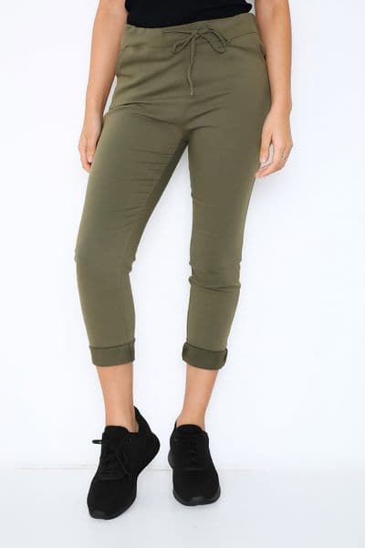 JE03122103/ Khaki Magic Trousers