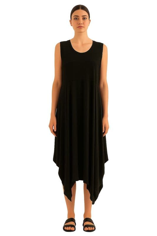 JZ24112101  Black Panel Dress 20 left @ £5